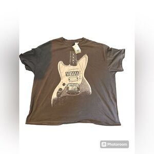 Oversized Nirvana t shirt